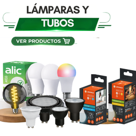 LAMPARAS Y TUBOS