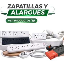 ZAPATILLAS ALARGUES Y PORTATIL