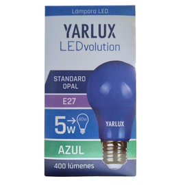 LAMP A60 LED 5W AZUL E27