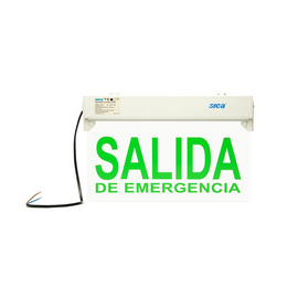 CARTEL SICA SALIDA EMERGENCIA LED