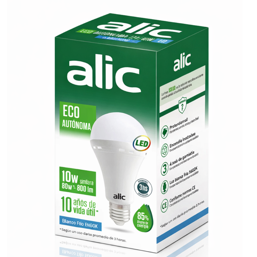 LAMP LED EMERGENCIA A60 10W L/DIA LAU0105B